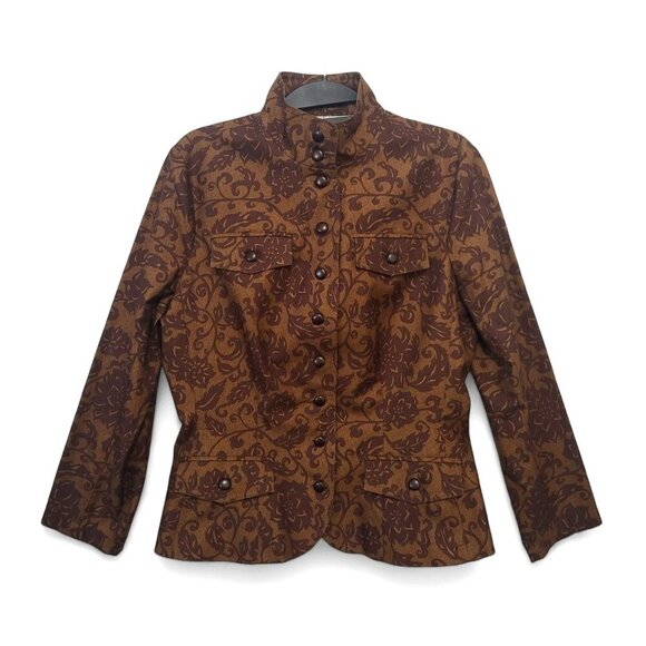 Peruvian Connection Floral Paisley Blazer - Picture 4 of 12